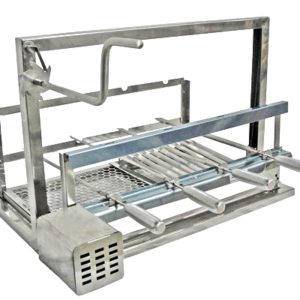 Kit Elevação INOX 304 - 4 Espetos c/ Grill Elétrico - ArtMill