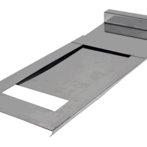 Registro p/ fogão a lenha INOX 15x30 - Artmill