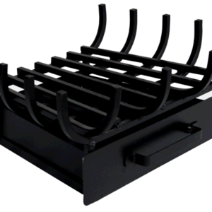 Grelha p/ Lareira Trapézio Reforçado 40x50 Gaveta - Artmill